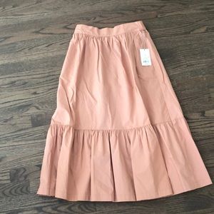 A New Day tiered midi skirt